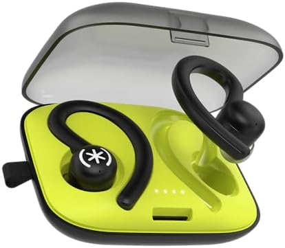 Speck Gemtones Wireless Earbuds – Bluetooth 5.3 Headphones with 28 Hours of Battery Life, USB-C Charging & Custom EQ App for i Phone & Android Users – Stylish White Album Design with Two-Year Warranty for Ultimate Audio Experience