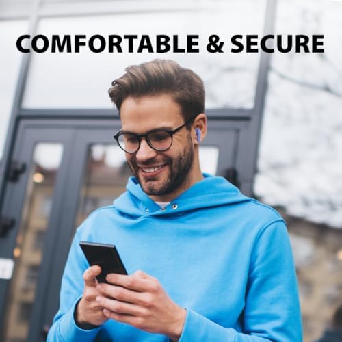 Clan K2 Bluetooth Earbuds for Kids – Safe Volume Limiting, Customizable Fit, and Low Latency for Gaming & Music – Stylish Wireless Earbuds in Blue for Ages 8-10, Enhanced Sound with 3 EQ Modes