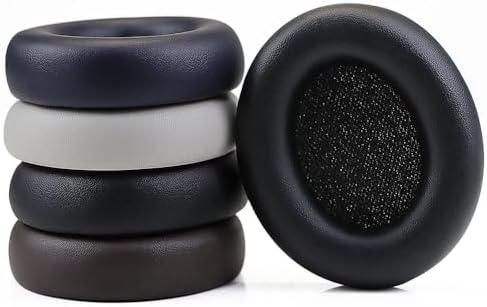 Elevate Your Beats Studio Pro Wireless Headphones with Premium Cooling Gel Replacement Earpads – Soft Protein Leather & Adaptive High-Density Memory Foam for Unmatched Comfort and Sound Isolation – Innovative Design in Sleek Black for Extended Wear Performance