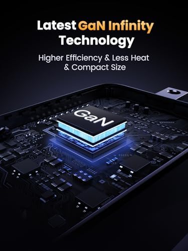 UGREEN Nexode 65 W USB-C Charger Block – Enhanced 3-Port Ga N Power Adapter for Fast Charging Compatible with i Phone 16/15, Galaxy S24/S23, Mac Book Pro/Air, i Pad Pro/Air, Pixel 9/8, and Steam Deck – Superior Efficiency, Compact Design, and Triple Device Flexibility for Ultimate Convenience