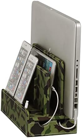 Eco-Friendly Bamboo Multi-Device Charging Station & Organizer – Streamline Your Workspace with Fast Charging for Laptops, Tablets, and Smartphones – Elegant Design in Various Finishes for a Clutter-Free Environment