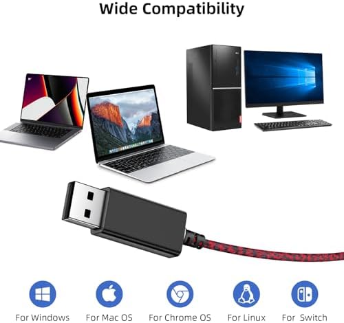 Revolutionize Your Audio Experience with High-Performance USB Earbuds – Noise-Isolating Wired Headset for Seamless Zoom Calls and Gaming | 3.9 ft In-Ear Design with Integrated Microphone, Adjustable Volume Control, and Universal Compatibility for HP, Dell, and Chromebook | Sleek Black Finish for Enhanced Sound Quality and Comfort in Every Use