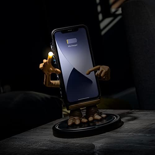 Retro-Inspired Back to the Future VHS Wireless Charger & Phone Stand by Numskull – Fast Qi Charging for All Devices, Official Collectible, Stylish Novelty Accessory for Home & Office Use