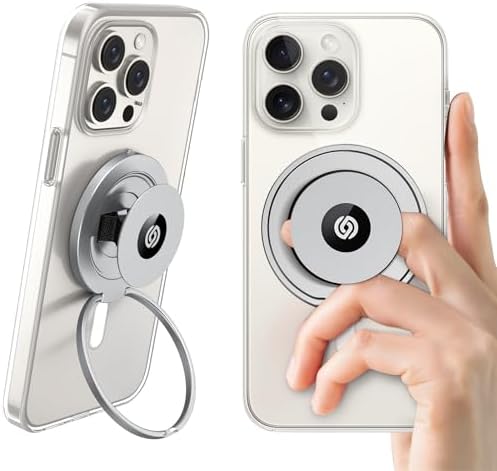 Elevate Your Mobile Experience with the EWA Mag One Ultra Phone Grip: Sleek Leather Finger Strap, Dual-Sided Magnetic Functionality, and 360° Rotatable Kickstand for Effortless Hands-Free Viewing – Perfect for Video Calls and Selfies – Slim, Portable Design Available in Elegant Colors – Strong Grip for Heavy Devices – Innovative Magnetic Snap Technology for Versatile Compatibility with Accessories – Ideal for Home, Office, and Travel Use – Experience Ultimate Convenience with a Durable, Multi-Angle Stand and Detachable Features for Maximum Flexibility – Redefine Your Smartphone Interaction with This Functional, Stylish Grip Solution.