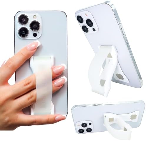 Premium LOVEHANDLE PRO Silicone Phone Grip – Versatile Magnetic Mount & Kickstand for Smartphones/Tablets – Bubblegum Pink Glow – Effortless One-Handed Control & Enhanced Device Compatibility – Waterproof & Easy-to-Clean Design for Stylish Protection and Functionality – Ideal for Selfies, Texting, and Streaming – Innovative 360° Kickstand for Vertical/Horizontal Use – Durable Silicone Strap with Strong Internal Magnets – Perfect for Everyday Use – Family-Owned Quality from Texas