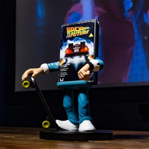 Retro-Inspired Back to the Future VHS Wireless Charger & Phone Stand by Numskull – Fast Qi Charging for All Devices, Official Collectible, Stylish Novelty Accessory for Home & Office Use