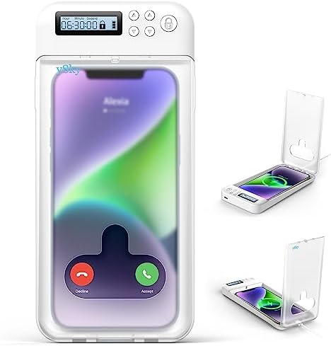 Cell Phone Lock Box with Timer,Portable Timed Phone Lock Box for iPhone and Android Phones, Self-Control Timer Phone Locker to Help Kids,Students Focus Back – Enhanced Compatibility and Speed