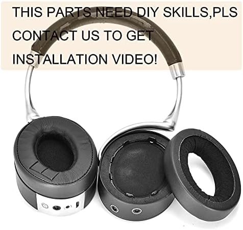 Upgrade Your Listening Experience with ZIk1.0 Ear Pads – Premium Defean Replacement Cushions for Parrot Zik Wireless Headphones (ZIk1, First Generation) Featuring Soft Leather Comfort, Advanced Noise Isolation Foam, and Enhanced Durability for Unmatched Audio Clarity and Extended Wear