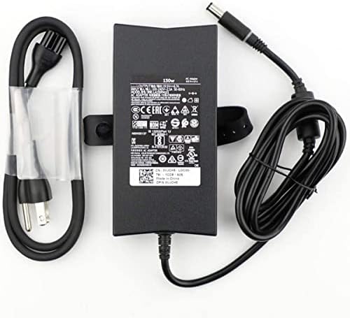 130 W Dell Laptop Power Adapter – Ultra-Fast Charging for Precision, Inspiron & Vostro Models with Enhanced Safety Features and Compatibility – Reliable Cord for M4400, M4500, 7559, and More – Perfect Replacement for Model PA-4 E, 330-1829, 330-1830 – Superior Performance with 19.5 V Output and 6.7 A Current – Ideal for Professionals and Gamers Alike – Certified Safety Standards for Overvoltage and Short Circuit Protection – Essential Accessory for Dell Latitude, Studio, and XPS Series – Upgrade Your Power Supply Today for Uninterrupted Productivity and Peace of Mind – Includes High-Quality AC Cable for Seamless Connectivity