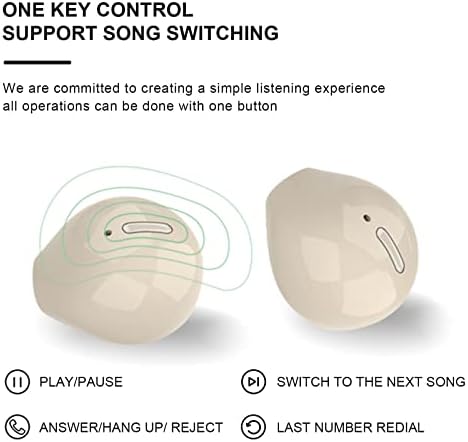 Discreet Mini Wireless Earbuds for Small Ears – Invisible Bluetooth Earpieces with Ergonomic Comfort and Portable Charging Case – Seamless Audio for Work, Travel, and Relaxation – Perfect Compatibility with Android & i OS Devices