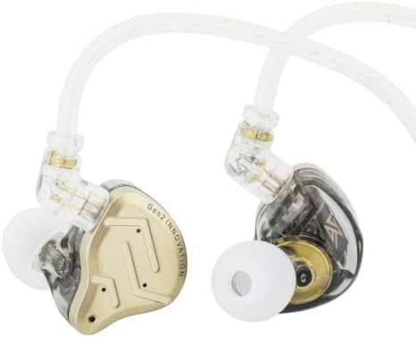 Elevate Your Sound Experience with the Linsoul KZ ZSN PRO Hybrid Driver In-Ear Monitors – Premium Audiophile Earbuds Featuring 1 BA + 1 DD Configuration for Unmatched Audio Clarity. Enjoy Detachable Silver-Plated Cable for Enhanced Durability and an In-Line Microphone for Seamless Communication. Perfectly Crafted for Music Lovers and Professionals Seeking Rich, Detailed Sound Across All Genres. Experience Ergonomic Comfort for Extended Listening Sessions and Versatile Compatibility with Various Devices. Unlock the Full Potential of Your Favorite Tracks with the KZ ZSN PRO IEMs, Designed to Deliver an Immersive Listening Journey with a Balanced Sound Signature. Upgrade Your Audio Gear Today with These High-Fidelity Wired Earbuds, Engineered for Both Critical and Casual Listening.