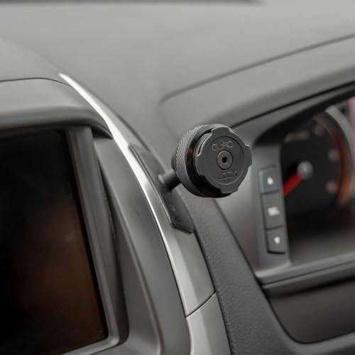 Experience Ultimate Stability with the Quad Lock Suction Car Phone Holder – Precision Engineered for i Phone, Galaxy, Pixel, and Universal Adapters – Effortless Hands-Free Navigation and 360-Degree Viewing Flexibility – Sleek Dashboard and Windshield Mount for Enhanced Driving Safety and Convenience