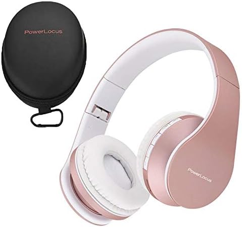 Unleash Superior Sound with Power Locus Elite Wireless Over-Ear Headphones – Hi-Fi Stereo Quality, Foldable & Travel-Ready Design, Built-in Microphone for Effortless Calls, Perfectly Compatible with i Phone, Samsung & LG (Black) for Stylish Comfort and Versatility