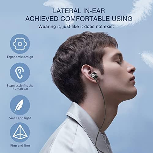 HLY Hi-Fi USB C Earbuds – Premium Wired Headphones with Built-in Microphone, Volume Control, and Magnetic Design for Exceptional Audio – Ideal for Gaming, Music, and Calls Across Google Pixel, i Phone 15 Pro, Samsung, One Plus, i Pad Pro & Mac Book – Experience Superior Sound Quality and Comfort