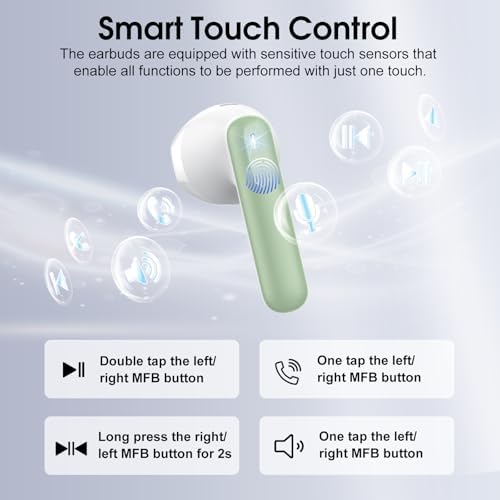 Elevate Your Listening Experience with Cillso Hi-Fi Wireless Earbuds – Advanced Bluetooth 5.4 Technology, Superior ENC Noise Cancellation, 40-Hour Playtime, IP7 Waterproof Durability, Elegant Rose Gold Aesthetic, Dual LED Battery Display, and Rapid USB-C Charging for Ultimate Convenience