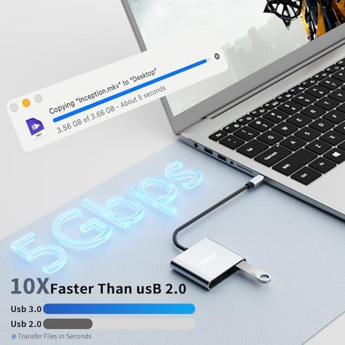 Transform Your Viewing Experience with Our 4 K USB C to HDMI Adapter – Multiport AV Converter for Mac Book Pro/Air, i Pad, i Phone 15/16 & More! Enjoy Stunning 4 K@60 Hz Clarity with Built-In USB-A 3.0 Hub and 100 W Power Delivery for Quick Charging! Ideal for Streaming, Gaming, and Professional Presentations! Effortless Plug-and-Play Setup for Instant Connectivity – Perfect for Home, Office, or On-the-Go! Elevate Your Device Connectivity with this Durable, Compact Adapter, Compatible with TVs and Monitors for Maximum Versatility! Unleash High-Definition Visuals and Seamless Performance Today!