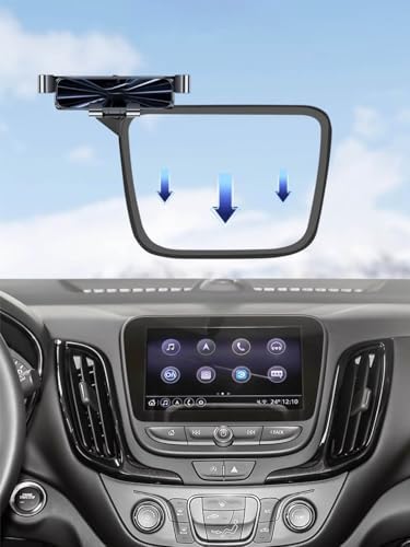 Martoffes™ Premium Dashboard Phone Holder for Equinox 2018-2024 & Malibu 2016-2024 – 360-Degree Rotating Mount for 7-8 Inch Touchscreen Displays – Ultimate Hands-Free Navigation & Safety Accessory for Your Vehicle