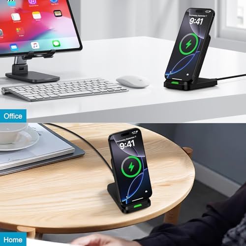 HOOTEK 2-Pack Multi-Port USB Wall Charger – 4.8 A Fast Charging Cube for i Phone and Samsung Galaxy Devices – Compact Travel Adapter with Enhanced Compatibility and Safety Features for Rapid Device Charging