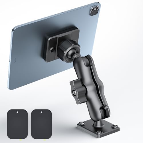 Revolutionize Your Mobile Experience with the OHLPRO 360° Rotatable Magnetic Tablet Car Mount Holder – Universal Compatibility for i Pad, Galaxy, Kindle & More – Ideal for Cars, Trucks, Desks, & Boats – Secure & Hands-Free Navigation