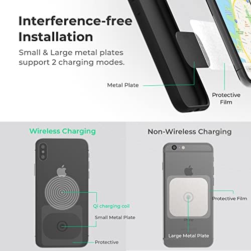 i Ottie i Tap 3 Magnetic Dashboard Smartphone Holder – Universal Car Mount for i Phone & Android with Mag Safe Support, Effortless One-Hand Operation, Quick Adhesive Setup for Secure and Safe Driving