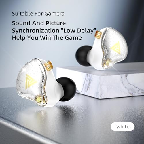 Experience Unmatched Audio Precision with QKZ AK6 Pro Wired Gaming Earbuds – Featuring a Powerful 10 mm Dynamic Driver for Rich, Deep Bass, Integrated Microphone for Effortless Communication, Available in Sophisticated Black & Eye-Catching Color Variations – Perfect for Gaming, Streaming, and Professional Calls – Ultra-Lightweight Design for All-Day Comfort and Universal Device Compatibility. Enhance your Sound Journey with Exceptional Clarity and Ergonomic Fit for Endless Hours of Enjoyment.