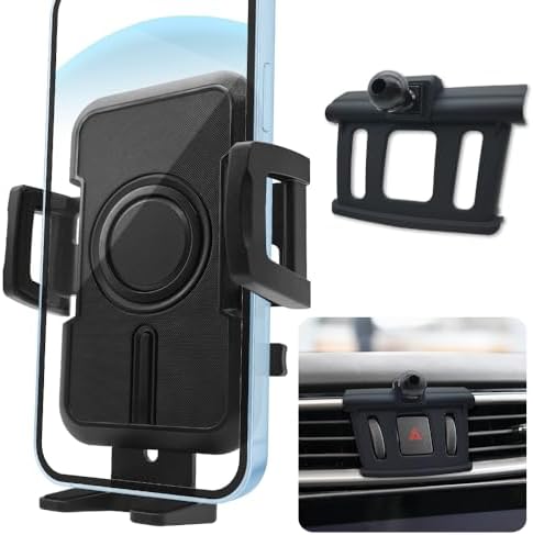 WAAPAK Premium Adjustable Car Phone Holder Mount for 2015-2024 Nissan Murano – Non-Slip Smartphone Cradle with 360-Degree Rotation for Ultimate Navigation and Hands-Free Safety – Ideal for Thick Cases and Easy Installation