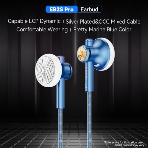 Elevate Your Audio Experience with EB2 S Pro Flat Head Wired Earbuds – Ultimate Noise Isolation In-Ear Headphones for Discerning Audiophiles | Ideal Compatibility with Galaxy S7 Edge, Galaxy S23 Ultra & Xiaomi Mi A3 | Lightweight, Durable Construction Featuring Built-in Mic for Effortless Hands-Free Communication | Immerse Yourself in Crystal-Clear Sound and Rich Deep Bass for All-Day Listening Enjoyment