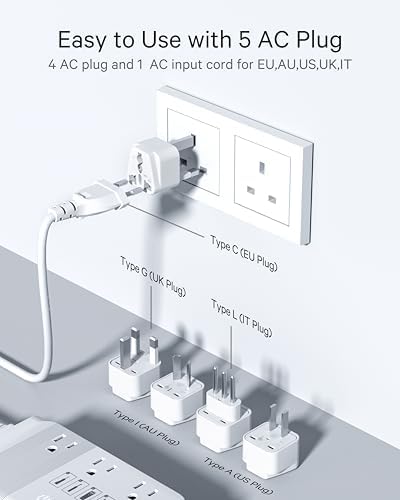 Ultimate 500 W Pure Sine Wave Voltage Converter – Transform 220 V to 110 V for Global Travel – Compact Power Adapter with Dual USB Ports – Optimal Device Protection & Versatile Functionality for International Adventures – Essential for Travelers and Business Professionals