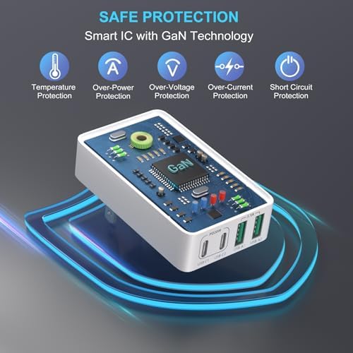 OKRAY 3-Pack 40 W USB-C Wall Charger with Foldable Plug – Compact Multiport Power Adapter for Rapid Device Charging – Perfect for i Phone 16/15/14/13/12 Pro, i Pad, Air Pods, and Apple Watch – Features Quick Charge & Power Delivery 3.0 for Safe, Efficient Power Management – Ultimate Travel Companion for Busy Lifestyles