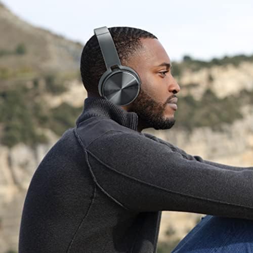 Coby Ultra-Portable High-Fidelity Bluetooth Over-Ear Headphones – Stylish Blue Design with 10-Hour Battery Life for Optimal Comfort and Wireless Freedom, Perfect for Music Lovers on the Go