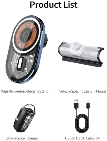 Revolutionary Audi Q5 & SQ5 Wireless Charging Phone Holder – Mag Safe-Compatible 360° Rotating Mount for Ultimate Navigation & Sleek Interior Aesthetics, Effortless Setup, and Universal Device Compatibility for Enhanced Driving Safety and Convenience