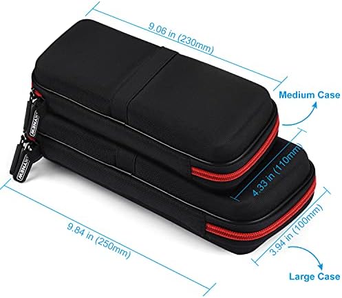 Ultimate Medium Power Bank Hard Travel Case for RAV Power, Anker, INIU, and Miady Models – Durable EVA Storage Solution with Enhanced Protection and Accessibility for Portable Chargers on the Go