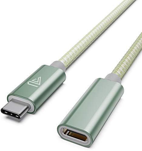 High-Speed USB C Extension Cable (20 Gbps Data Transfer, 240 W Fast Charging, 3.3 Ft) – USB 3.2 Type C Male to Female Adapter for i Phone 16, Pixel, PSVR2, Mac Book Air/Pro, and Dell XPS – Optimal Versatility & Enhanced Performance in a Sleek Red Design