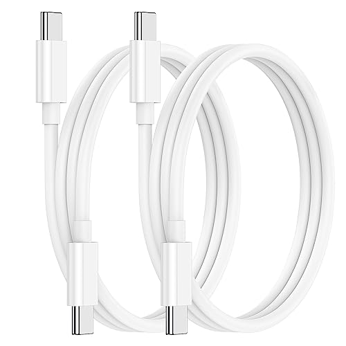 10-Foot USB C to USB C Charging Cable – 60 W Fast Charging Cord for i Phone 15 Series, Mac Book, i Pad, and Samsung Galaxy – Durable and Versatile for Seamless Connectivity and Rapid Data Transfer