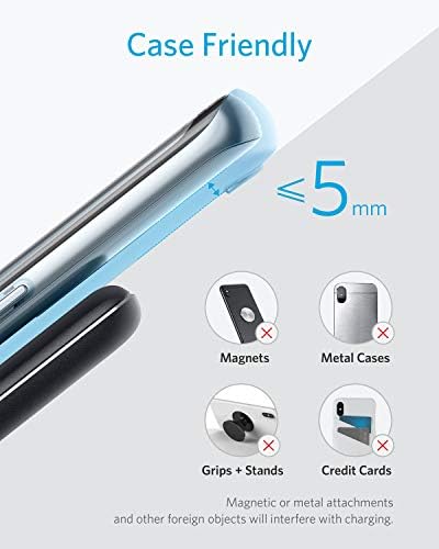 Anker 2-Pack 313 Qi-Certified Wireless Charging Stand – Fast Charge Your i Phone 16/15/14/13 & Galaxy S23/S22/S21 with Dual Device Convenience – Sleek, Non-Slip Design for Home or Office – Experience Hassle-Free Power Management with Reliable Performance and Cordless Freedom – Elevate Your Charging Setup Today