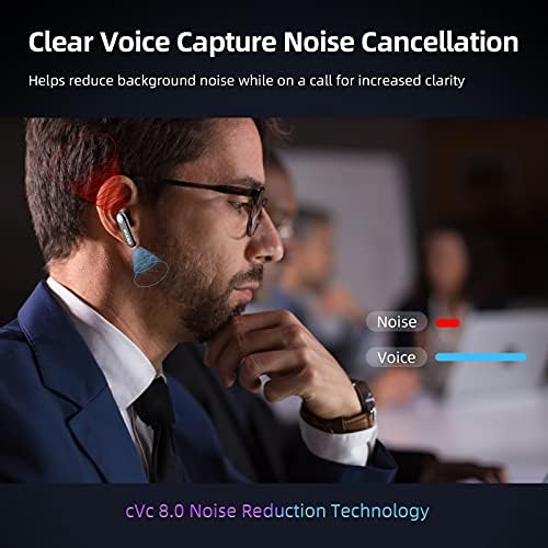 Nexi Go Air T2 Ultra-Thin Wireless Earbuds – Superior Qualcomm QCC3040 Chipset, Bluetooth 5.2 for Instant Connectivity, 4-Mic CVC 8.0 Noise Cancelling for Exceptional Clarity, apt X High-Definition Sound, 28-Hour Playtime with Quick USB-C Charging, IPX5 Waterproof Design for Active Lifestyles – Sleek Black Finish for Ultimate Comfort and Style