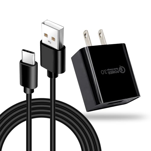 Motorola USB C Fast Charger Duo – 10 FT Type C Cables for Razr, Edge, and G Power Devices – High-Speed Quick Charge Adapter for Ultimate Convenience – Lightweight, Durable, and Perfect for Travel Charging