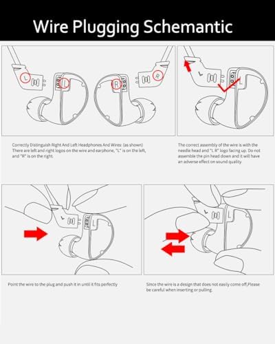 Achieve Studio-Quality Sound with keephifi KZ AS10 IEM Earphones – 5 Balanced Armature Drivers, Ergonomic Noise-Cancelling Design, Detachable Cable for Musicians, Singers & Drummers, Integrated Microphone for Effortless Connectivity and Performance