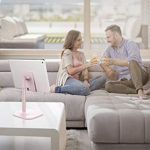 Doboli Cell Phone Stand, Phone Stand for Desk, Phone Holder Stand Compatible with iPhone and All Mobile Phones Tablet, Gifts for Adults Women Men Mom Wife, Pink – Enhanced Compatibility and Speed