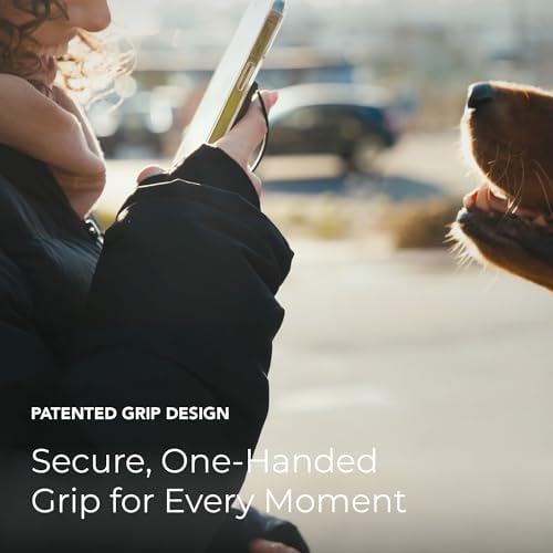 Mag Sleek Grip-X Magnetic Wallet with Advanced Anti-RFID Security | Ultra-Slim Card Holder & Versatile Phone Grip Stand for Mag Safe-Compatible i Phone 16 Pro Max, 15, 14, 13 | Stylish and Functional Mobile Accessory for Effortless On-the-Go Organization