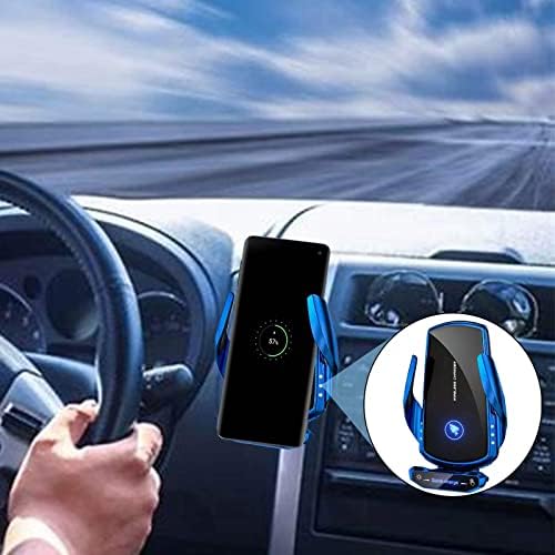 Revolutionize Your Commute with the 15 W Wireless Car Charger Mount – Auto-Clamping Phone Holder for Seamless Android Compatibility, Fast Charging & Effortless Access in Sleek Black Design for Every Vehicle Interior