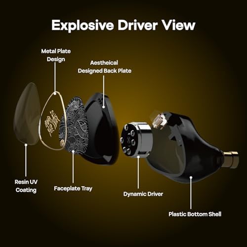 Elevate Your Sound Experience with Linsoul TANGZU Wan’er S.G II Hi-Fi Wired Earbuds – Premium 10 mm Dynamic Driver IEM for Audiophiles and Gamers, Featuring Durable Detachable 2-Pin OFC Cable and Universal 3.5 mm Jack for Exceptional Sound Quality in Stylish Clear White Finish