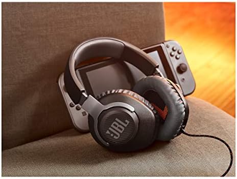 JBL Quantum 100 Wired Over-Ear Gaming Headphones – Unleash Immersive Audio with Detachable Microphone for Ultimate Game Play – Lightweight Comfort Perfect for Long Sessions on All Gaming Platforms