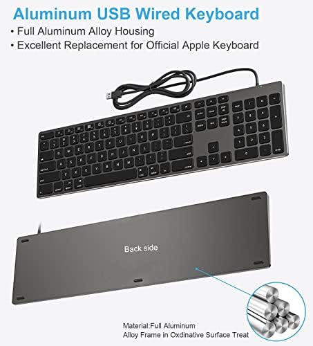 Discover the Ultimate Wireless Bluetooth Keyboard for Apple Devices – Perfectly Crafted for Mac OS with US QWERTY Layout, Scissor Keys for Enhanced Typing Precision, Rechargeable Battery for Extended Use, and Seamless Compatibility with i Mac, Mac Book Pro, Mac Mini, and i Pad – Elevate Your Productivity and Style Today!