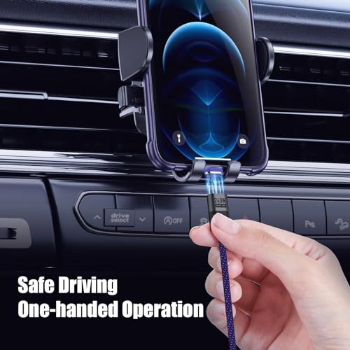 Ultimate 240 W USB-C to USB-C Fast Charger Cable – 3.9 ft Nylon Braided with Magnetic Connector, PD3.1 Support for Galaxy S24, i Phone 15, Mac Book, Quest 2 – High-Speed Charging & Data Transfer Solution for Effortless Connectivity