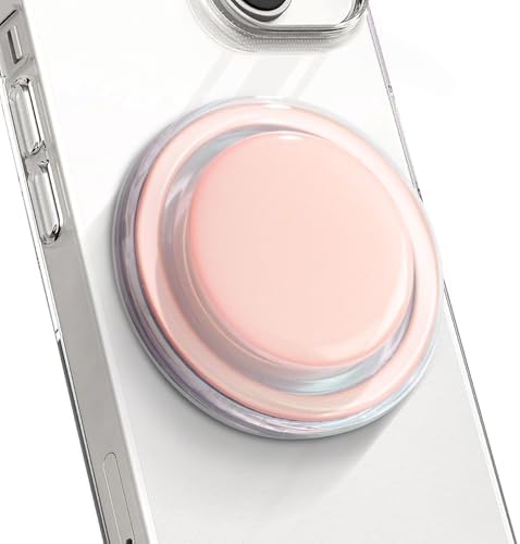 Transform Your Mobile Interaction with the On The Grip Macaron Color Collapsible Phone Grip & Stand – Chic White Round Holder for Optimal Device Control, Universal Compatibility, and Effortless Hands-Free Viewing – Ideal Smartphone Accessory for Secure Handling and Travel-Friendly Design