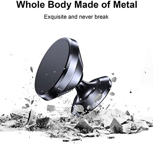 Introducing the Coolpow Magnetic Car Phone Holder – 2-Pack | Ultra-Strong Magnet for Secure Smartphone Mounting | 360-Degree Rotatable Dash Accessory for i Phone & Samsung | Includes 4 Versatile Metal Plates for Universal Compatibility | Effortless Installation for Safer Driving Experience | Enhance Your Car’s Interior with Sleek Design and Reliable Functionality | Ideal for Navigation, Hands-Free Calls, and Music Streaming | Elevate Your Automotive Accessories for Maximum Convenience and Safety on the Road