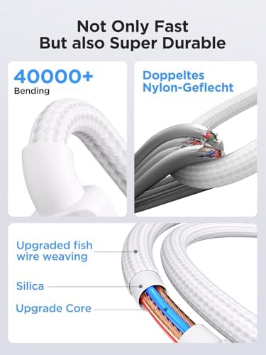 Aiminu 40 W 4-Port USB C Wall Charger Block 3-Pack – Efficient PD Fast Charging Solution for i Phone 15/14/13/12/11/Pro Max, i Pad & Android Devices – Ideal for Home, Travel, and Multi-Device Power Needs