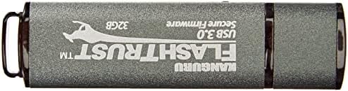 Kanguru Flash Blu30 64 GB USB Flash Drive – Ultimate Data Security with Physical Write Protection – Lightning-Fast USB 3.0 Transfer Speeds for Professionals and Students – Sleek, Portable Design for Easy File Management and Enhanced Compatibility