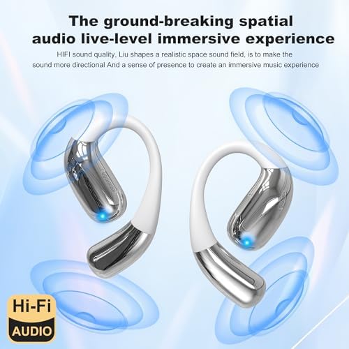 AI-Powered Translation Earbuds for Global Communication: Real-Time Language Converter with 144 Language Support, Bluetooth HD Audio for Travelers and Professionals, Ergonomic Design for All-Day Comfort, Seamlessly Compatible with i OS & Android Devices